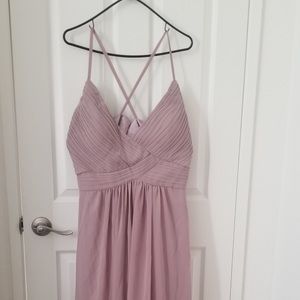 Birdy grey mauve bridesmaid dress